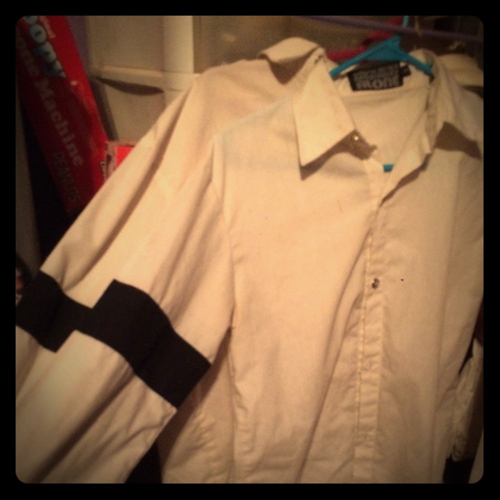 Vtg Moonwalk Michael Jackson dress shirt